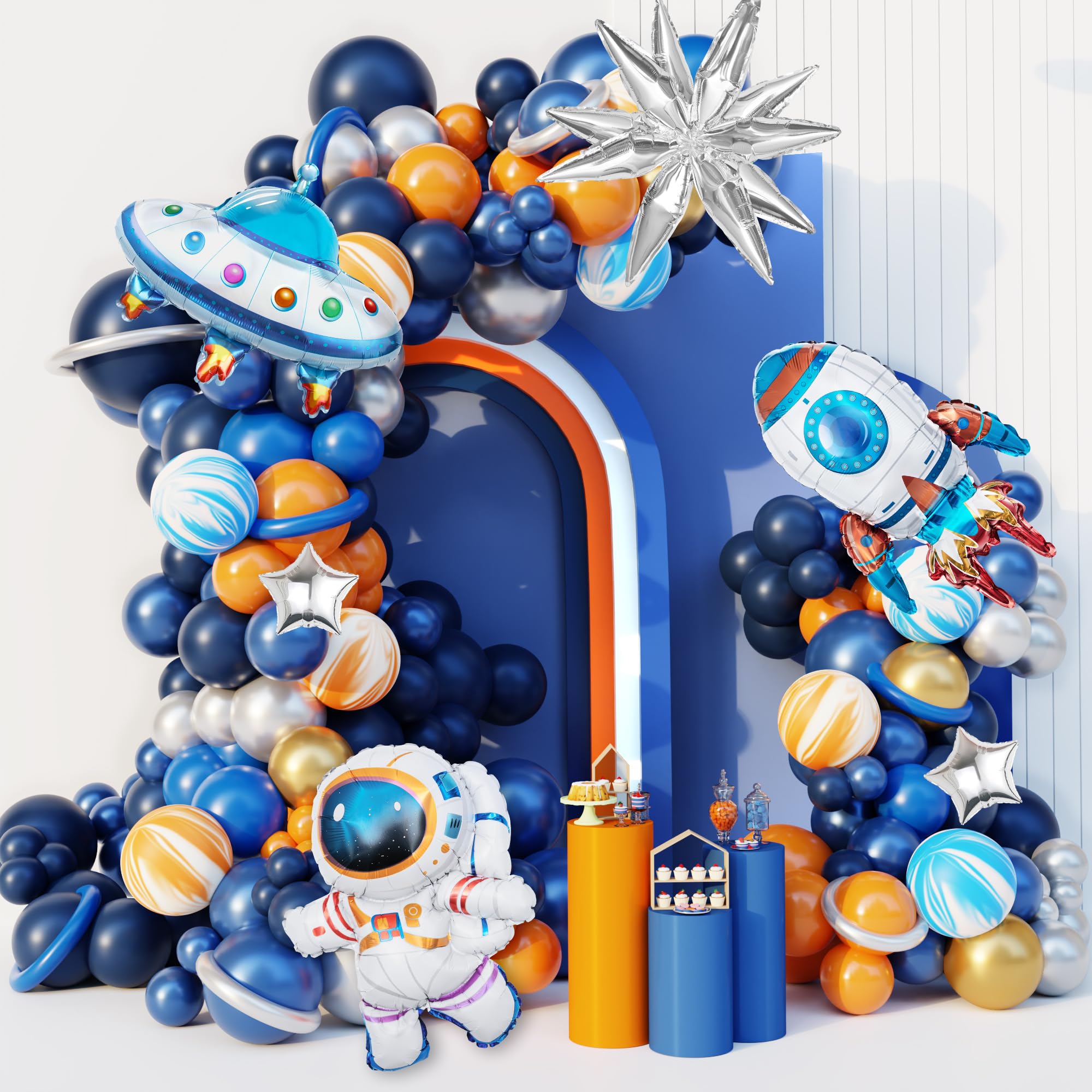 Amazon | Ouddy Party 宇宙パーティーデコレーションバルーン